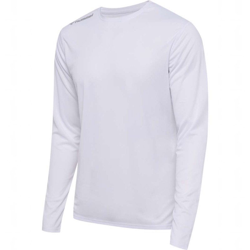 Pánské Dres Hummel Run L/S Bílé | 707825-858