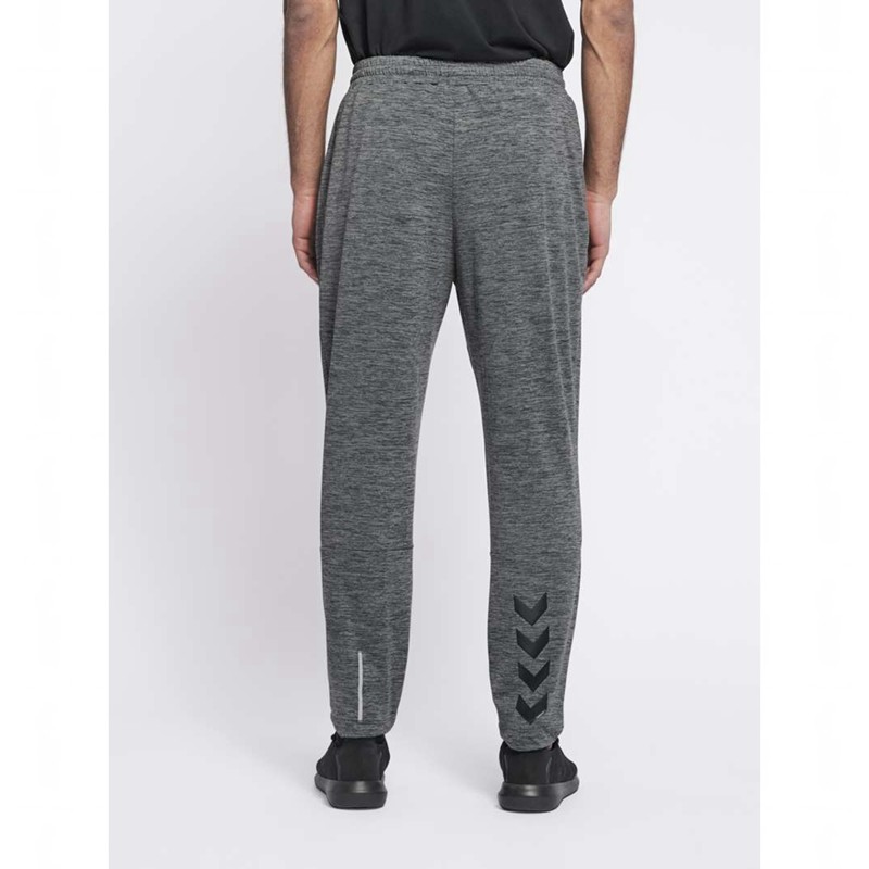 Pánské Kalhoty Hummel Aston Tapered Šedé | 579513-789