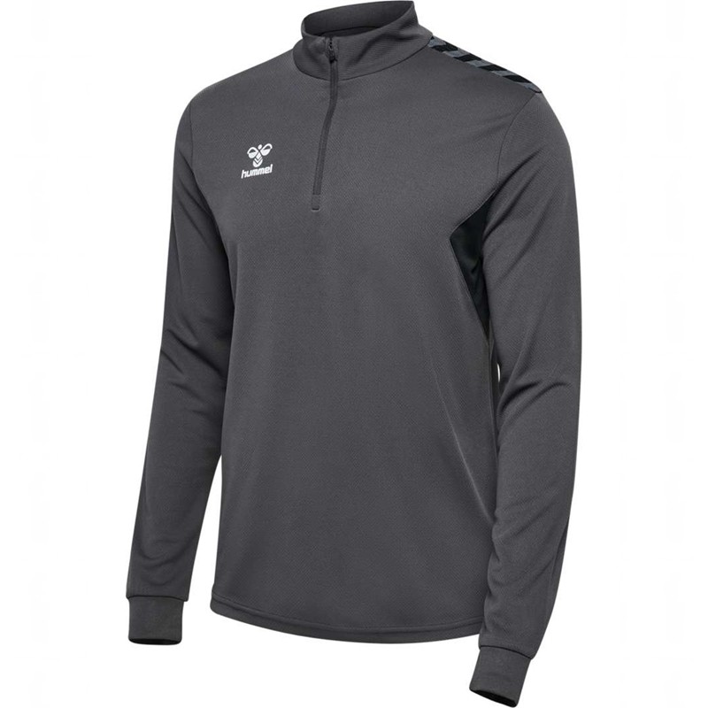 Pánské Kalhoty Hummel Authentic Half Zip Sweat Šedé | 795213-864