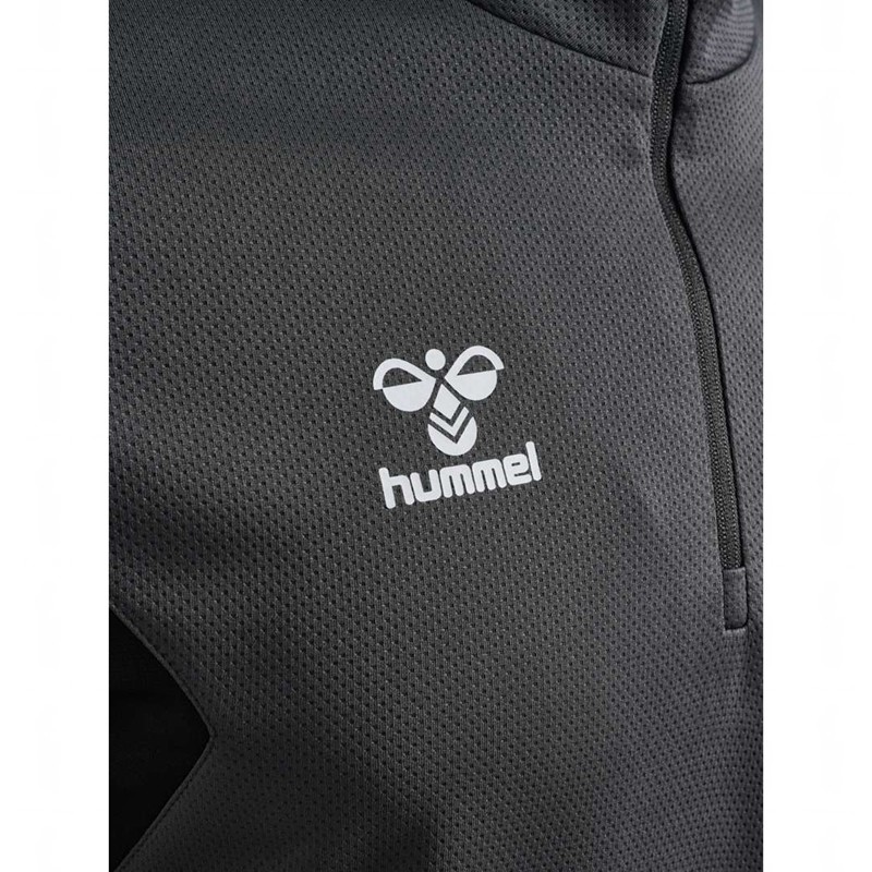 Pánské Kalhoty Hummel Authentic Half Zip Sweat Šedé | 795213-864