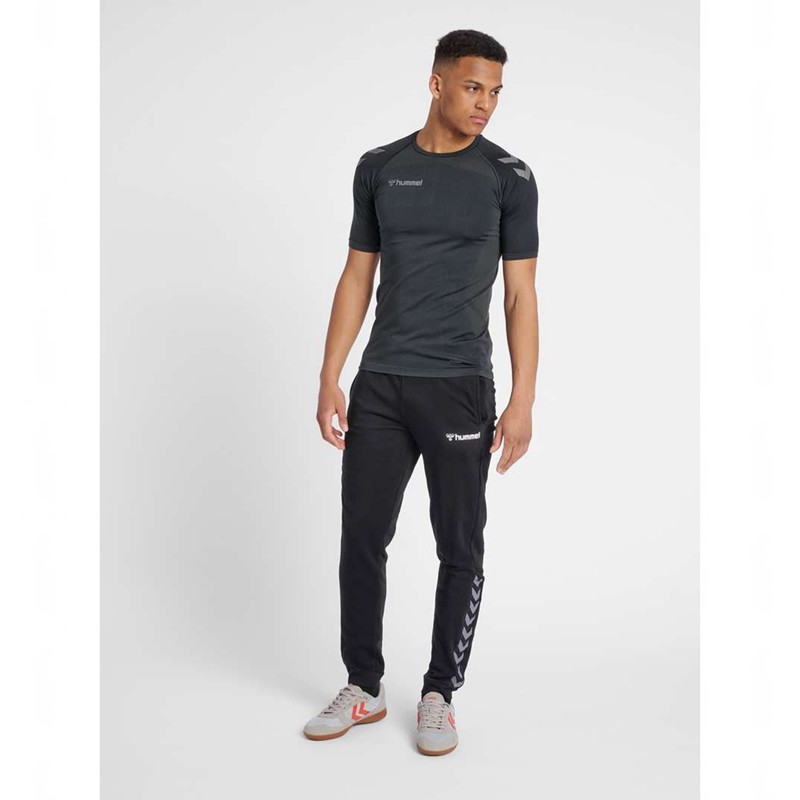 Pánské Kalhoty Hummel Authentic Sweat Černé | 360474-198
