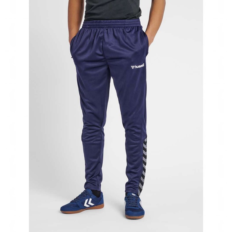 Pánské Kalhoty Hummel Authentic Training Tmavě Blankyt | 632866-668