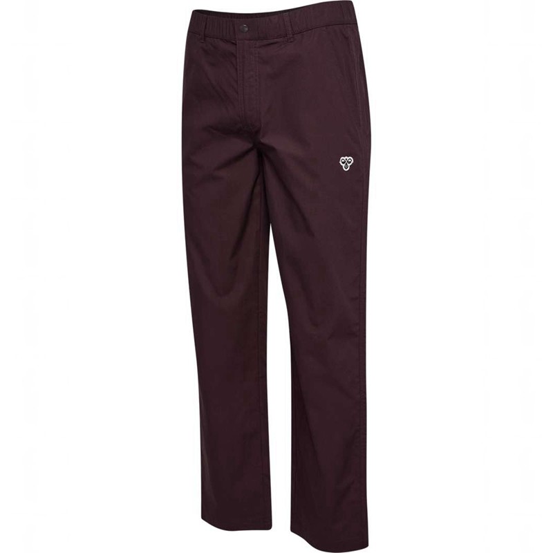 Pánské Kalhoty Hummel Chino Bee Čokolády | 622604-607