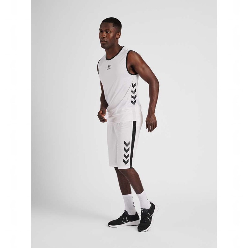 Pánské Kalhoty Hummel Core Xk Basket Bílé | 104223-141