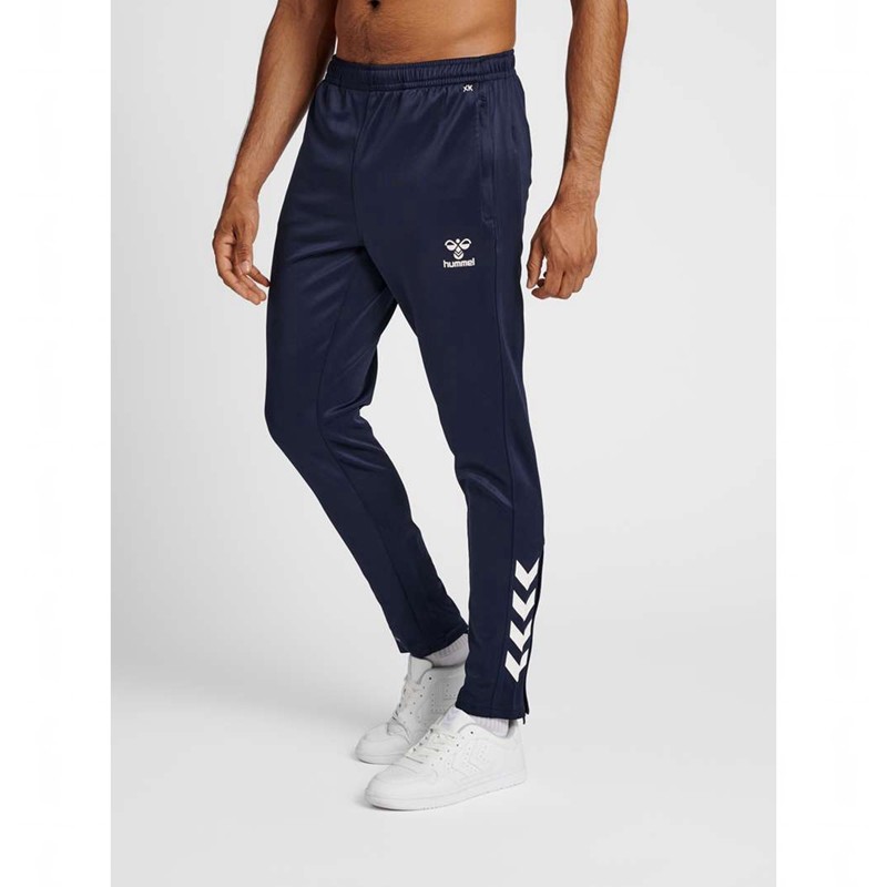 Pánské Kalhoty Hummel Core Xk Poly Tmavě Blankyt | 131389-160