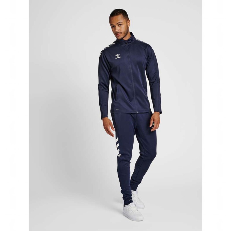 Pánské Kalhoty Hummel Core Xk Training Poly Tmavě Blankyt | 311803-733