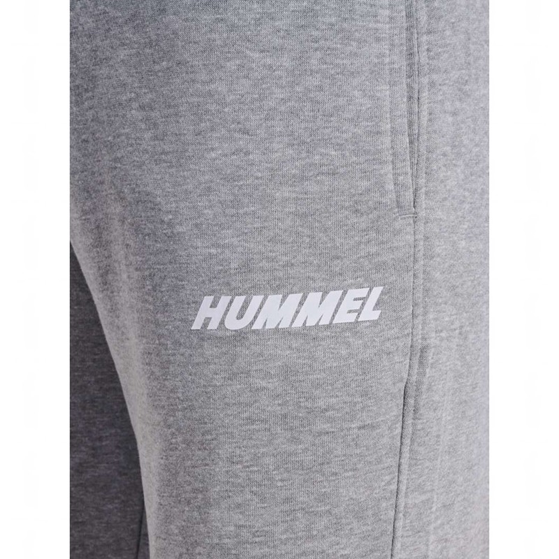 Pánské Kalhoty Hummel Elemental Tapered Šedé | 636273-359