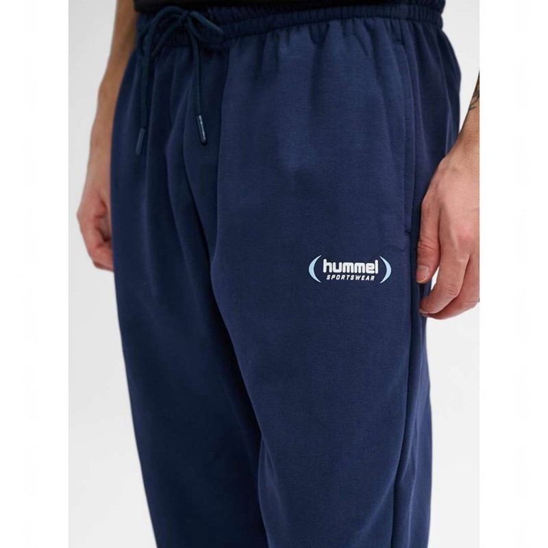 Pánské Kalhoty Hummel Felix Regular Tmavě Blankyt | 477059-400
