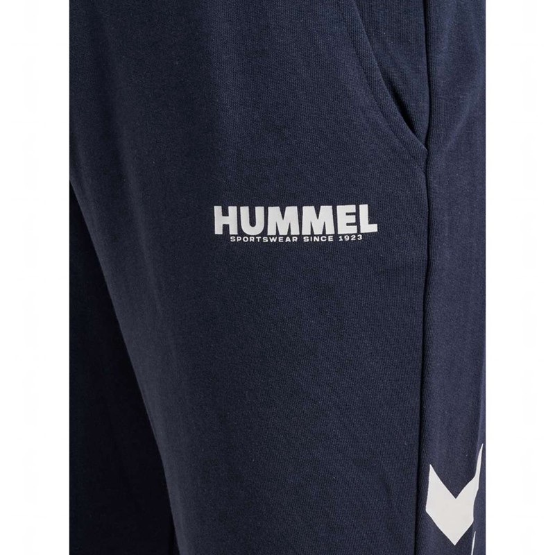 Pánské Kalhoty Hummel Legacy Tapered Tmavě Blankyt | 804842-861