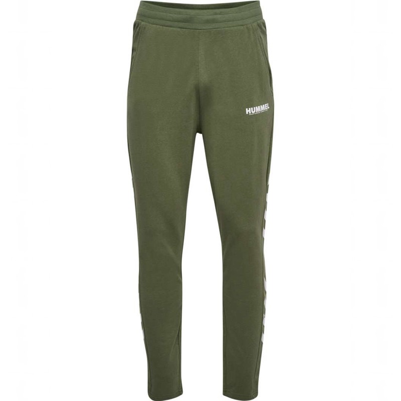 Pánské Kalhoty Hummel Legacy Tapered Zelene | 604830-925