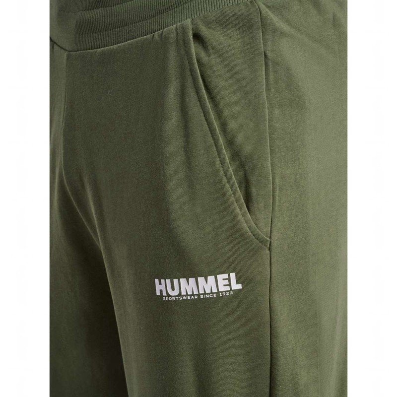 Pánské Kalhoty Hummel Legacy Tapered Zelene | 604830-925
