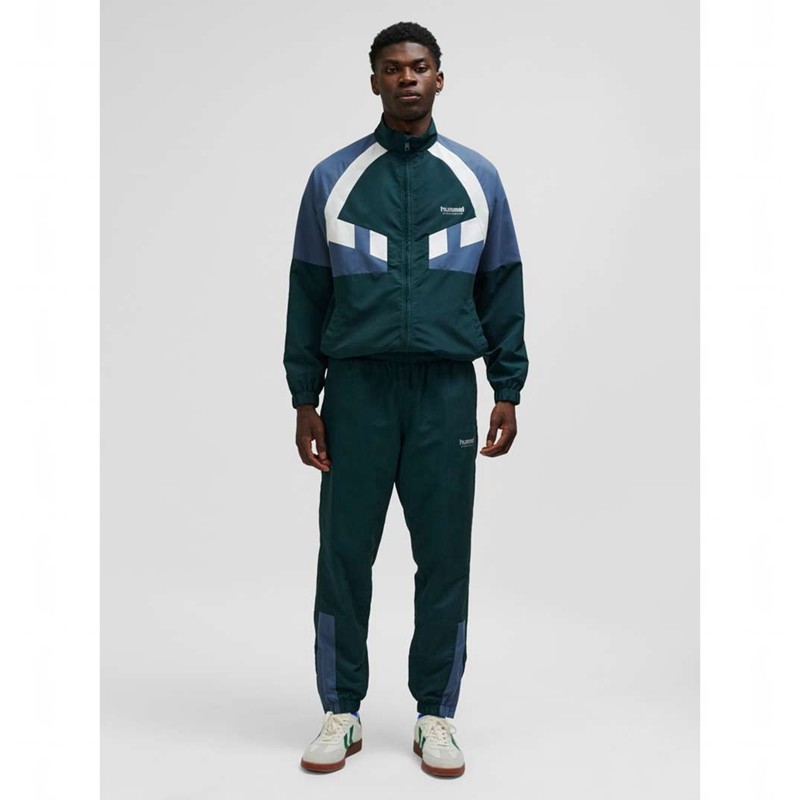 Pánské Kalhoty Hummel Tracksuit Sportswear Zelene | 940648-342