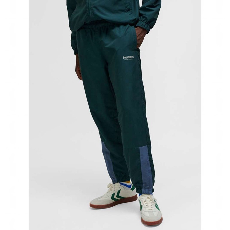 Pánské Kalhoty Hummel Tracksuit Sportswear Zelene | 940648-342