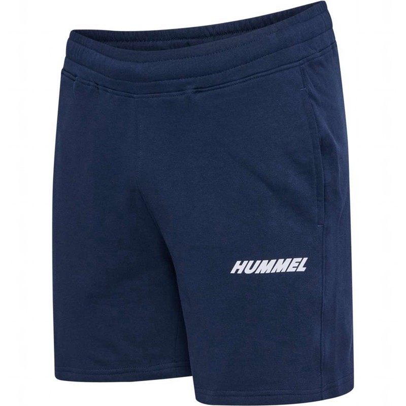 Pánské Kraťasy Hummel Elemental Cotton Tmavě Blankyt | 112633-544