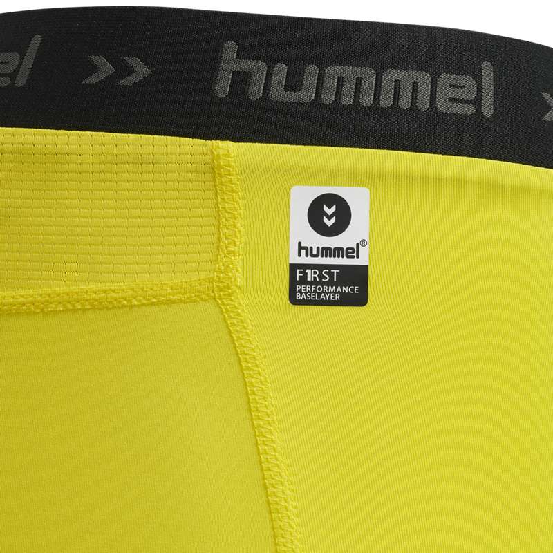 Pánské Kraťasy Hummel First Performance Tight Žluté | 776770-417