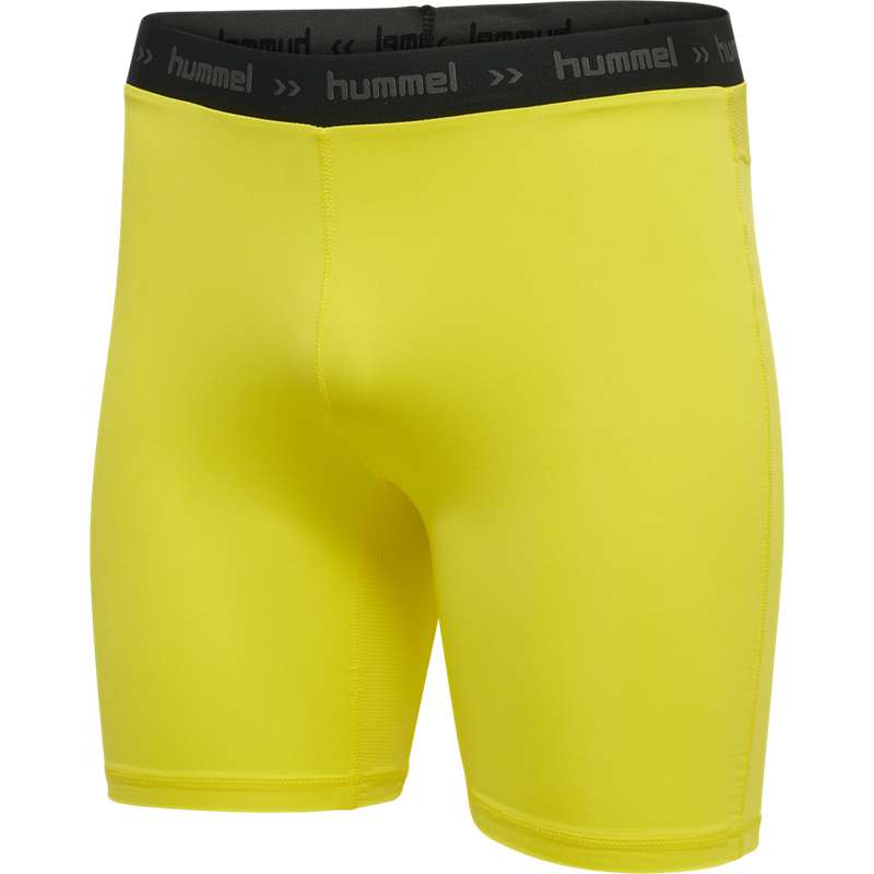 Pánské Kraťasy Hummel First Performance Tight Žluté | 776770-417