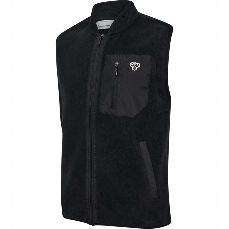 Pánské Kraťasy Hummel Fleece Bee Černé | 866394-002