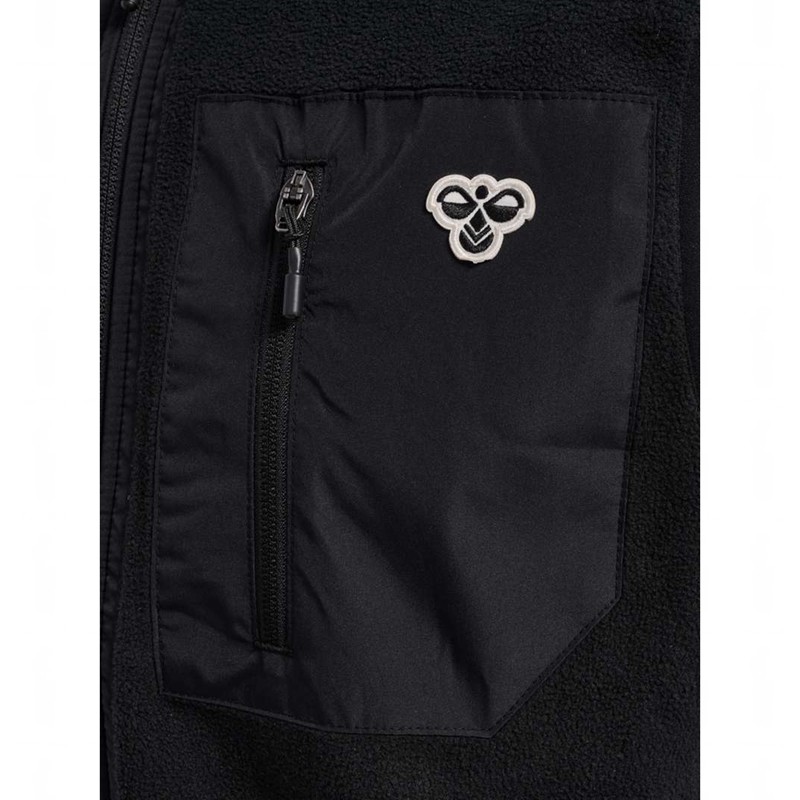 Pánské Kraťasy Hummel Fleece Bee Černé | 866394-002