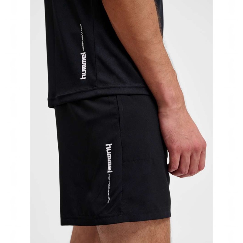 Pánské Kraťasy Hummel Pulse Workout Černé | 163727-976