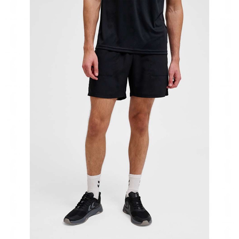 Pánské Kraťasy Hummel Pulse Workout Černé | 163727-976