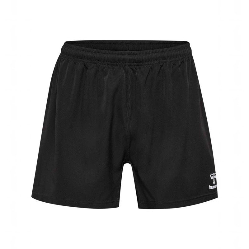 Pánské Kraťasy Hummel Rugby Woven Černé | 700822-901
