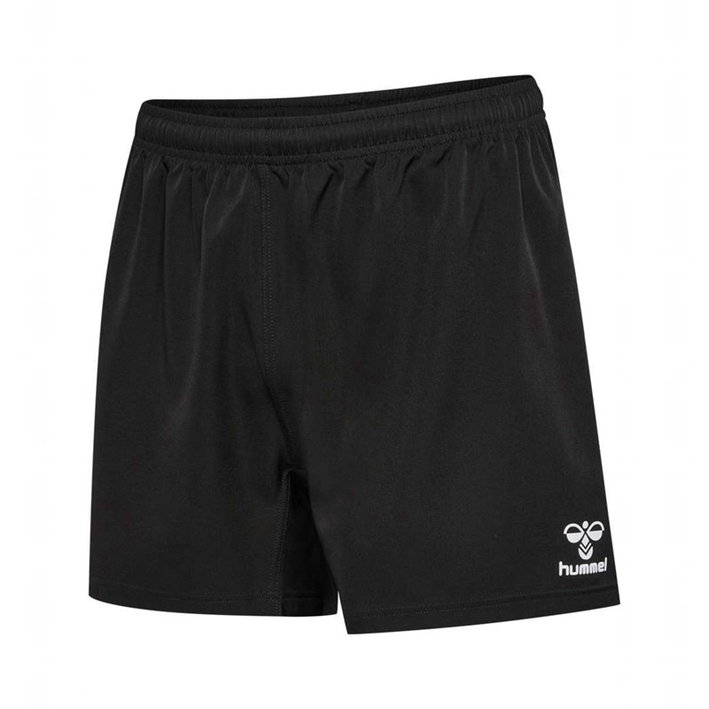 Pánské Kraťasy Hummel Rugby Woven Černé | 700822-901