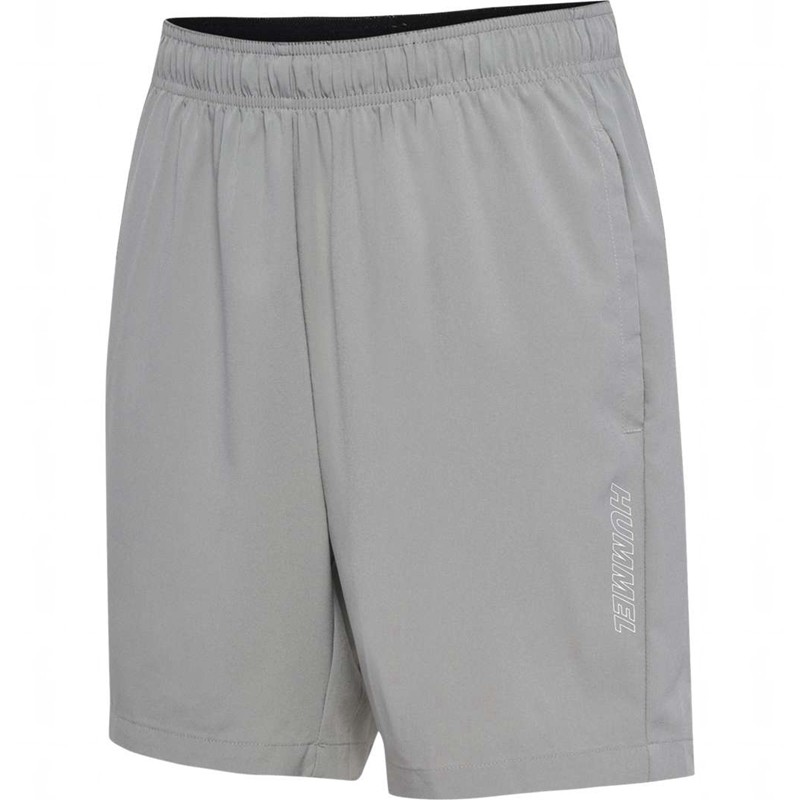 Pánské Kraťasy Hummel Te Base Woven Šedé | 230981-305