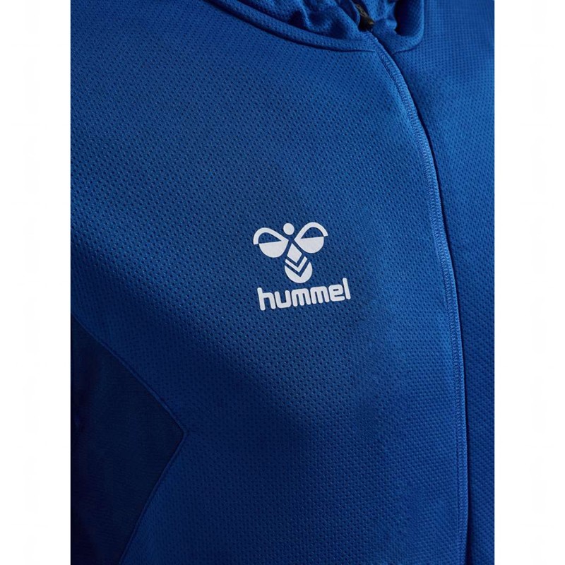 Pánské Mikina s Kapucí Hummel Authentic Pl Zip Blankyt | 831755-689