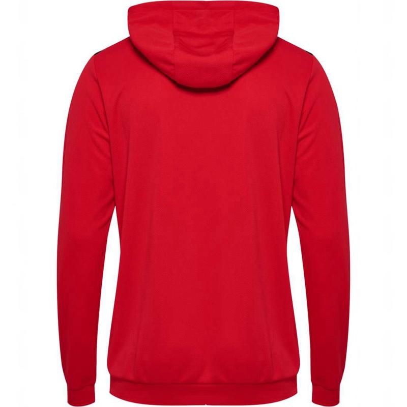 Pánské Mikina s Kapucí Hummel Authentic Pl Červené | 869820-786