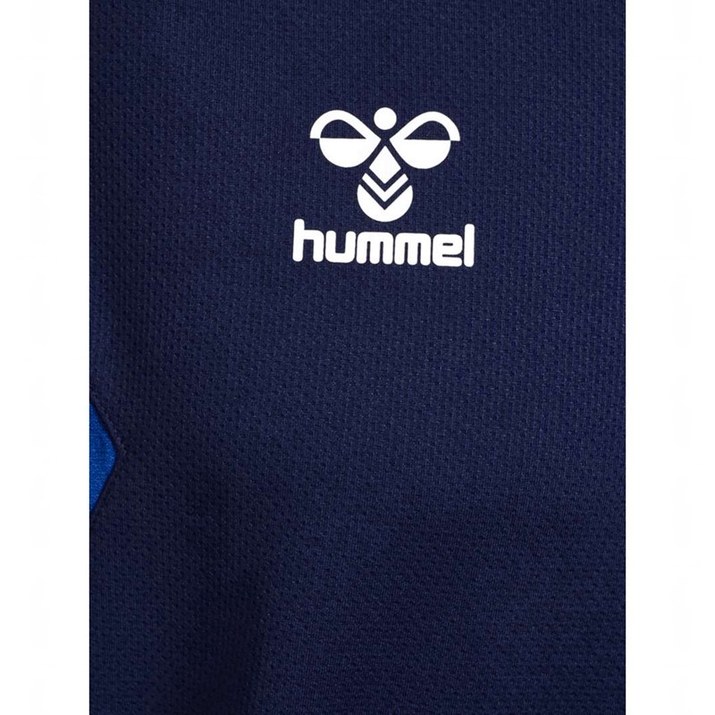 Pánské Mikina s Kapucí Hummel Authentic Pl Tmavě Blankyt | 326887-843