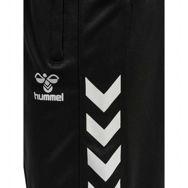 Pánské Mikina s Kapucí Hummel Core Volley Poly Long Černé | 307795-621