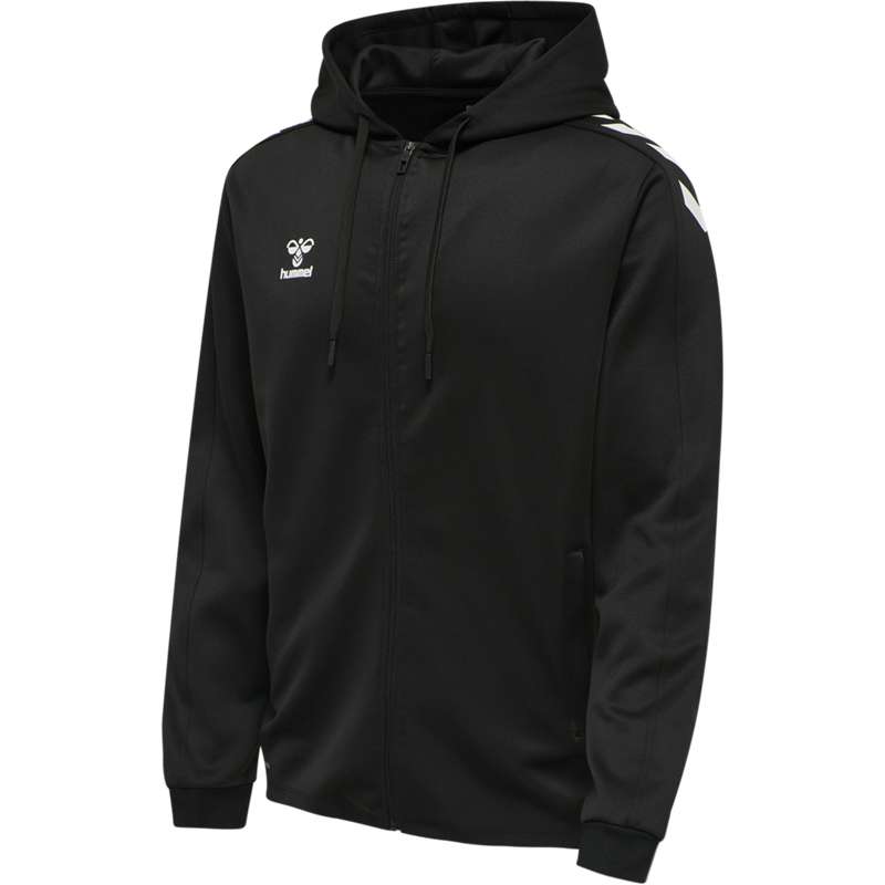 Pánské Mikina s Kapucí Hummel Core Xk Poly Černé | 487860-969