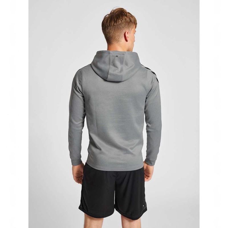 Pánské Mikina s Kapucí Hummel Core Xk Poly Šedé | 838746-806