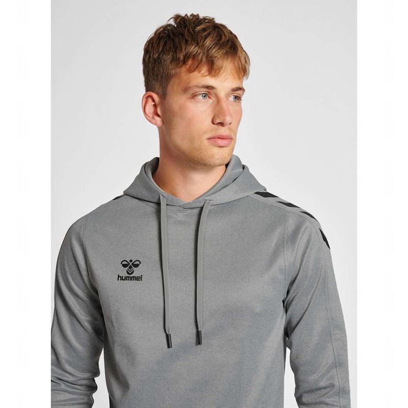 Pánské Mikina s Kapucí Hummel Core Xk Poly Šedé | 838746-806