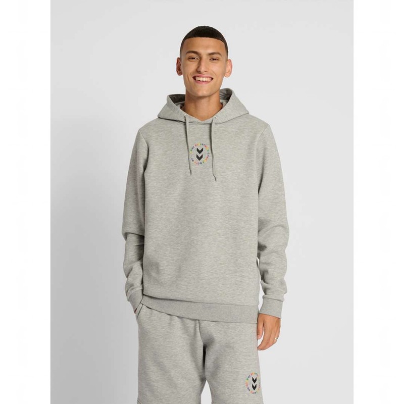 Pánské Mikina s Kapucí Hummel Everything Nothing Šedé | 483877-367