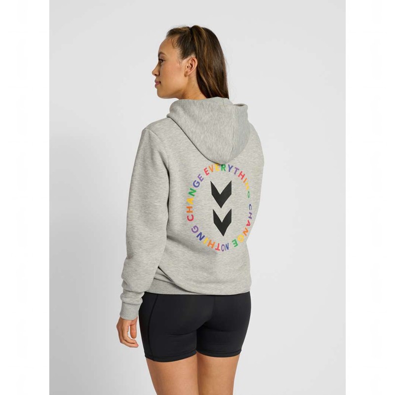 Pánské Mikina s Kapucí Hummel Everything Nothing Šedé | 483877-367