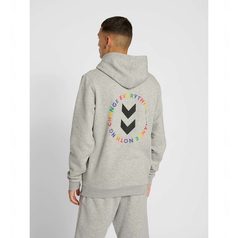 Pánské Mikina s Kapucí Hummel Everything Nothing Šedé | 483877-367