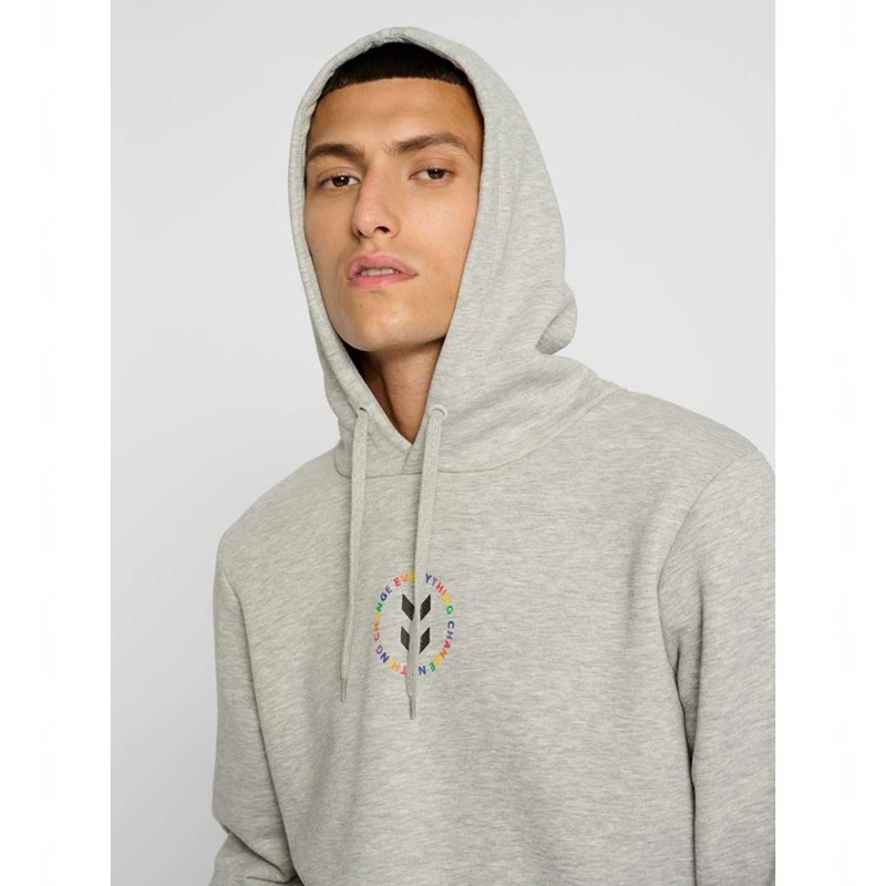 Pánské Mikina s Kapucí Hummel Everything Nothing Šedé | 483877-367