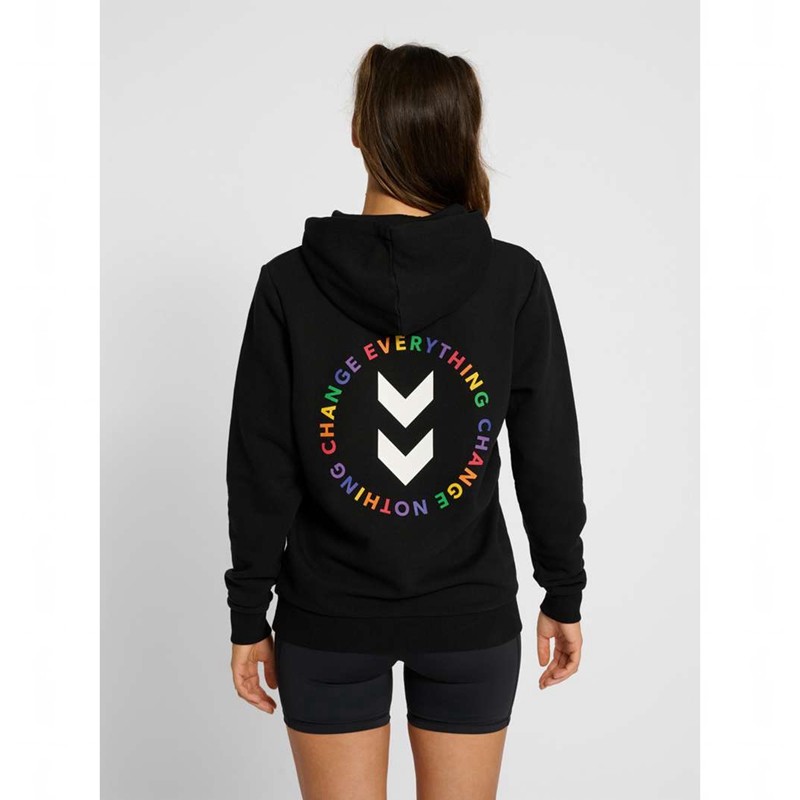 Pánské Mikina s Kapucí Hummel Everything Nothing Černé | 660986-438