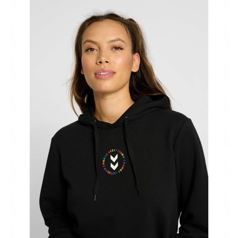 Pánské Mikina s Kapucí Hummel Everything Nothing Černé | 660986-438