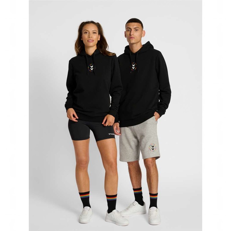 Pánské Mikina s Kapucí Hummel Everything Nothing Černé | 660986-438