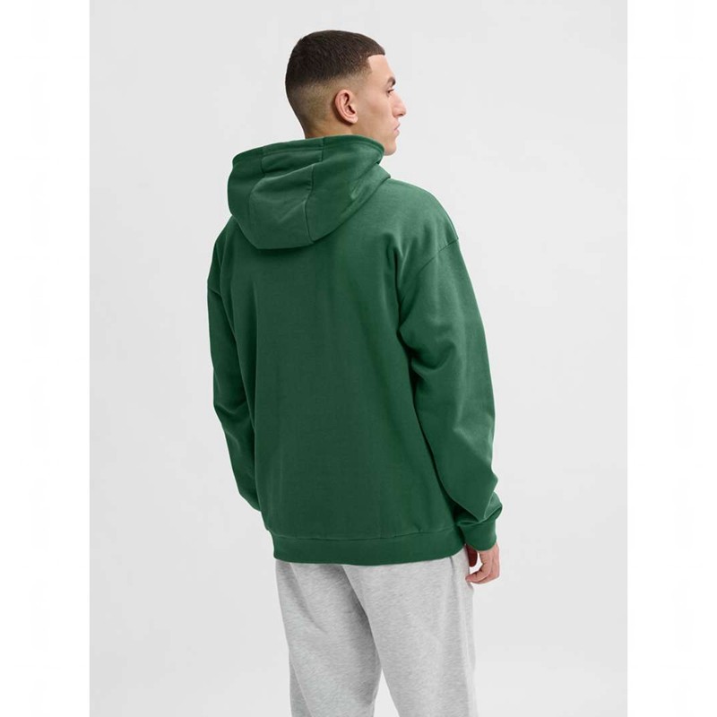 Pánské Mikina s Kapucí Hummel Felix Loose Zelene | 528454-347