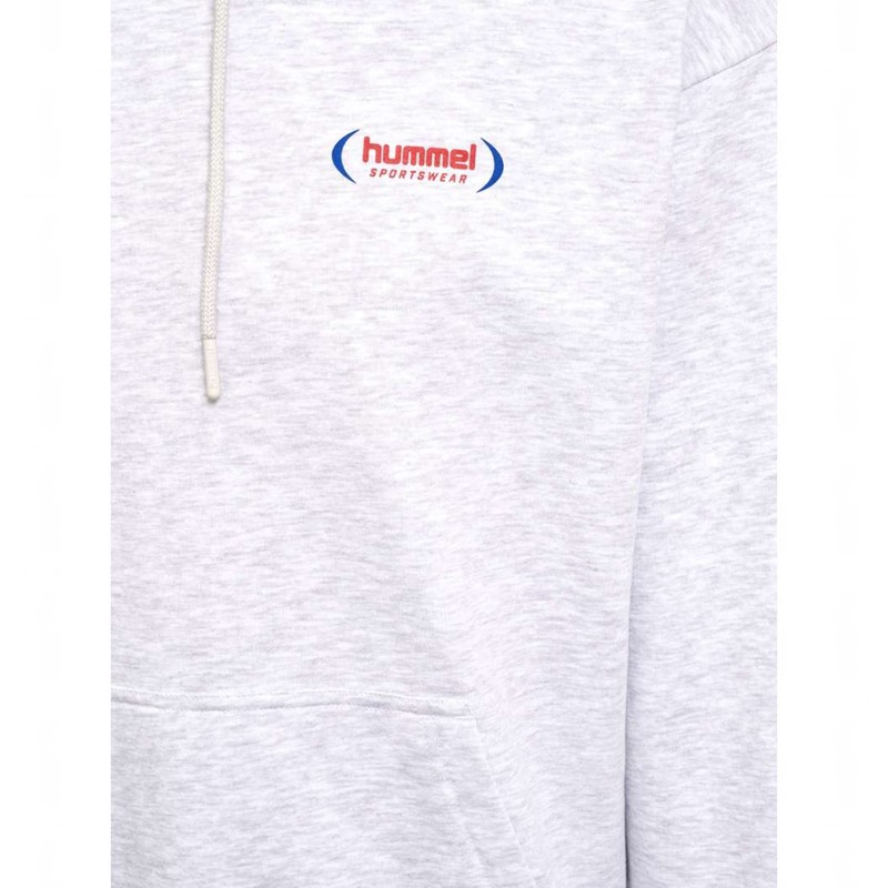 Pánské Mikina s Kapucí Hummel Felix Loose Šedé | 515991-818
