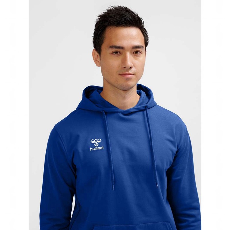 Pánské Mikina s Kapucí Hummel Go 2.0 Blankyt | 608146-940
