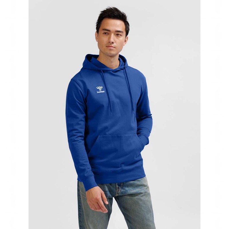 Pánské Mikina s Kapucí Hummel Go 2.0 Blankyt | 608146-940