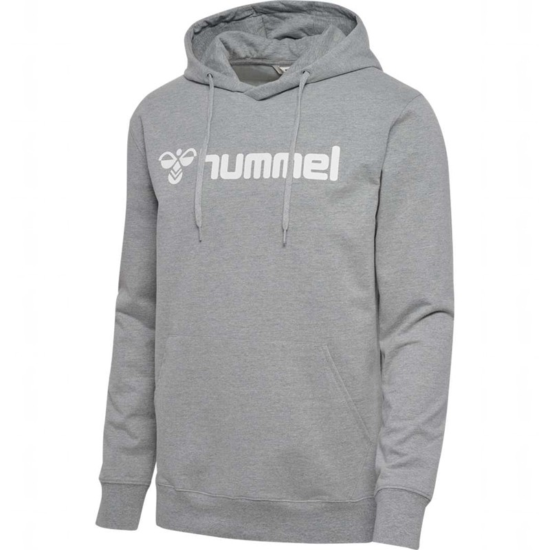 Pánské Mikina s Kapucí Hummel Go 2.0 Logo Šedé | 338927-399