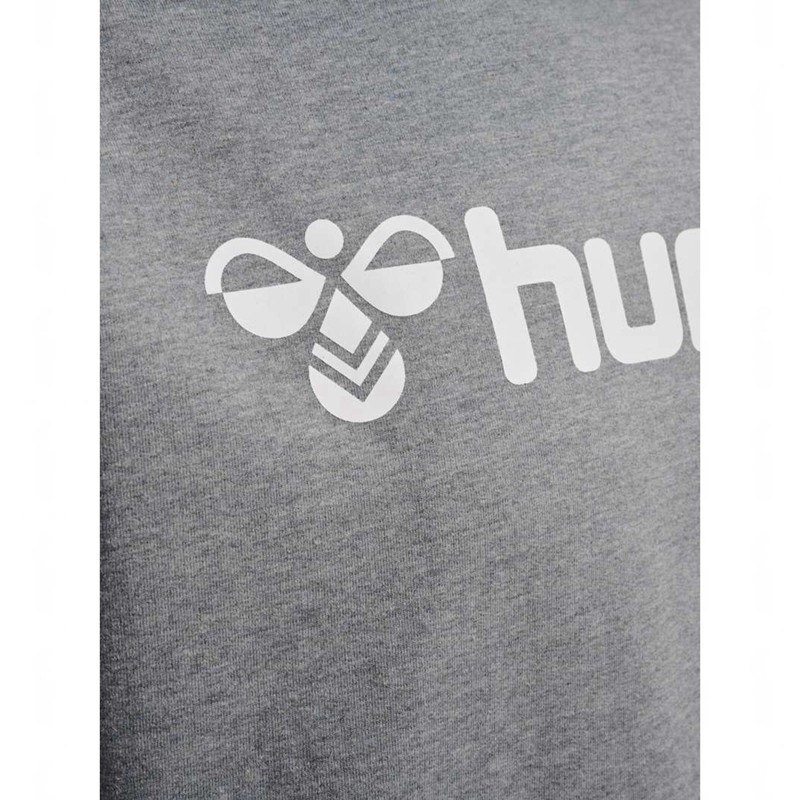 Pánské Mikina s Kapucí Hummel Go 2.0 Logo Šedé | 338927-399