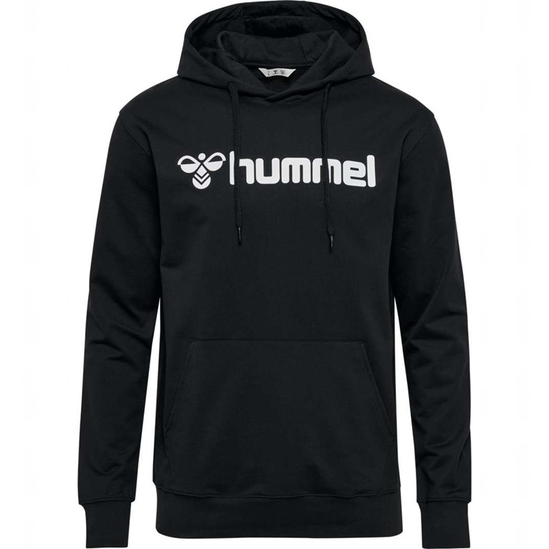 Pánské Mikina s Kapucí Hummel Go 2.0 Logo Černé | 614405-214