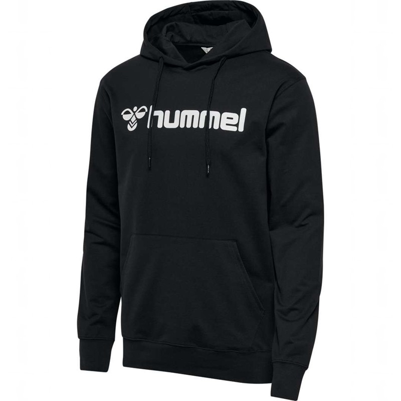 Pánské Mikina s Kapucí Hummel Go 2.0 Logo Černé | 614405-214