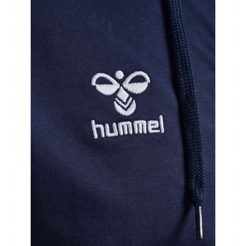 Pánské Mikina s Kapucí Hummel Go 2.0 Zip Tmavě Blankyt | 551801-092